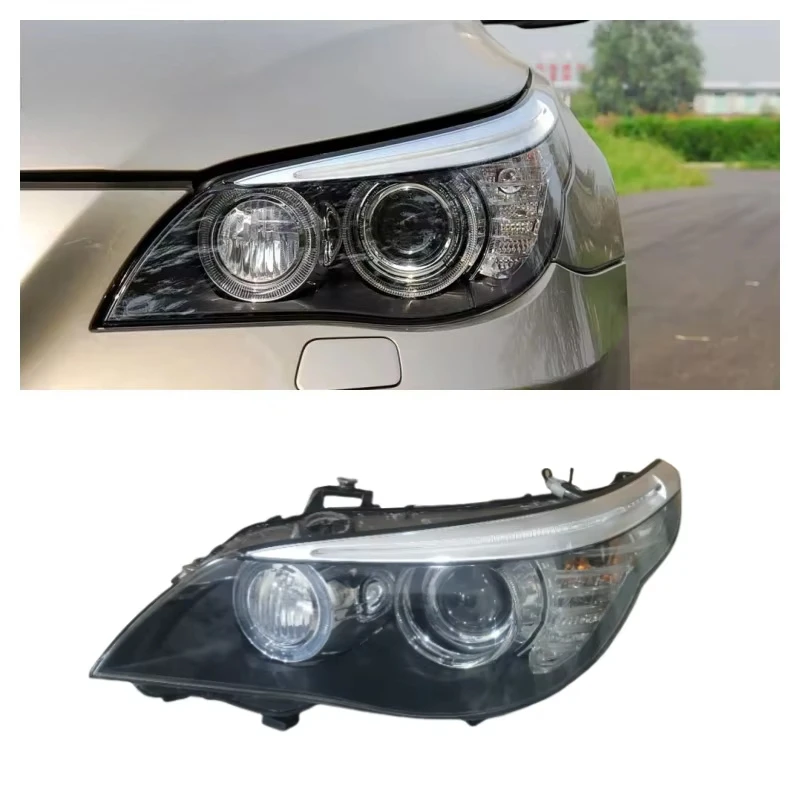 For E60 E61 Original Headlight 2006 2007 2008 2009 Car Light 5 Series 520i 525i 530i Xenon AFS Lamp E60 HID Headlamp