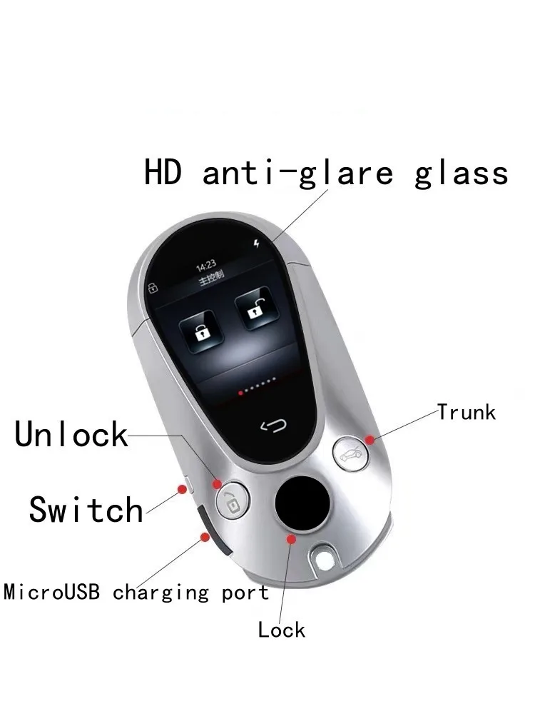 Add car keyless start stop system for Mercedes-Benz GLK X204 class Remote start and comfort entry system GSM Start plug and play
