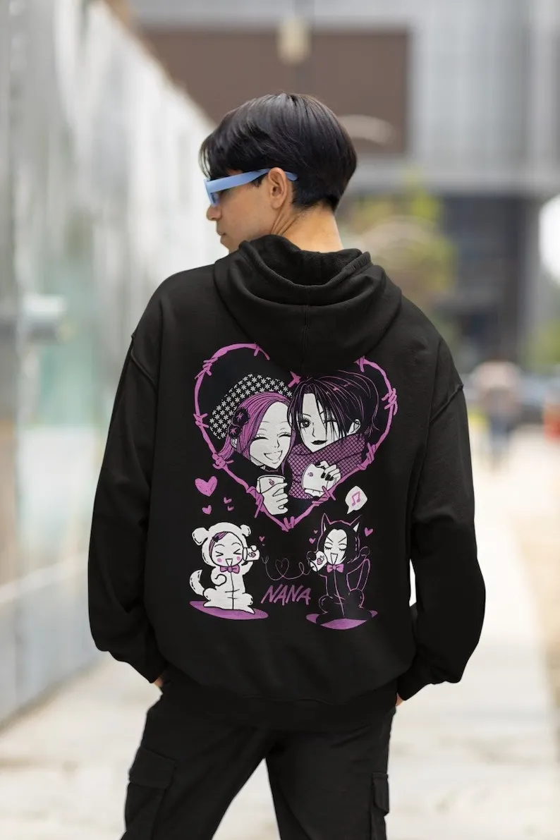 

Unisex Nana Anime Merch | Nana Anime sweatshirt | Nana Osaki Manga Hooded Sweatshirt