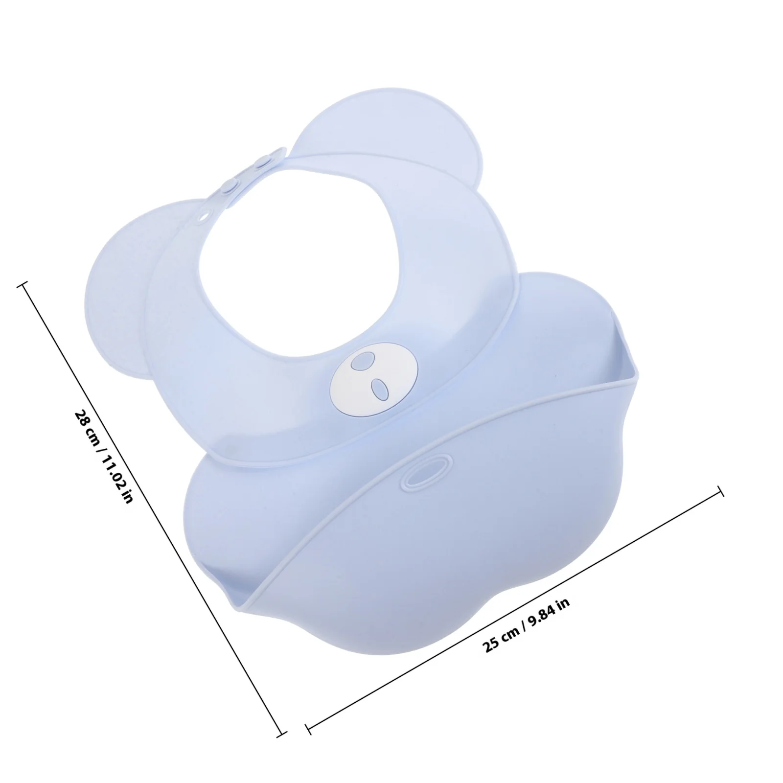 مريلة تغذية الأطفال من السيليكون مقاومة للماء وناعمة وقابلة للتعديل للأطفال الصغار للأولاد والبنات، حماية سهلة التنظيف #3