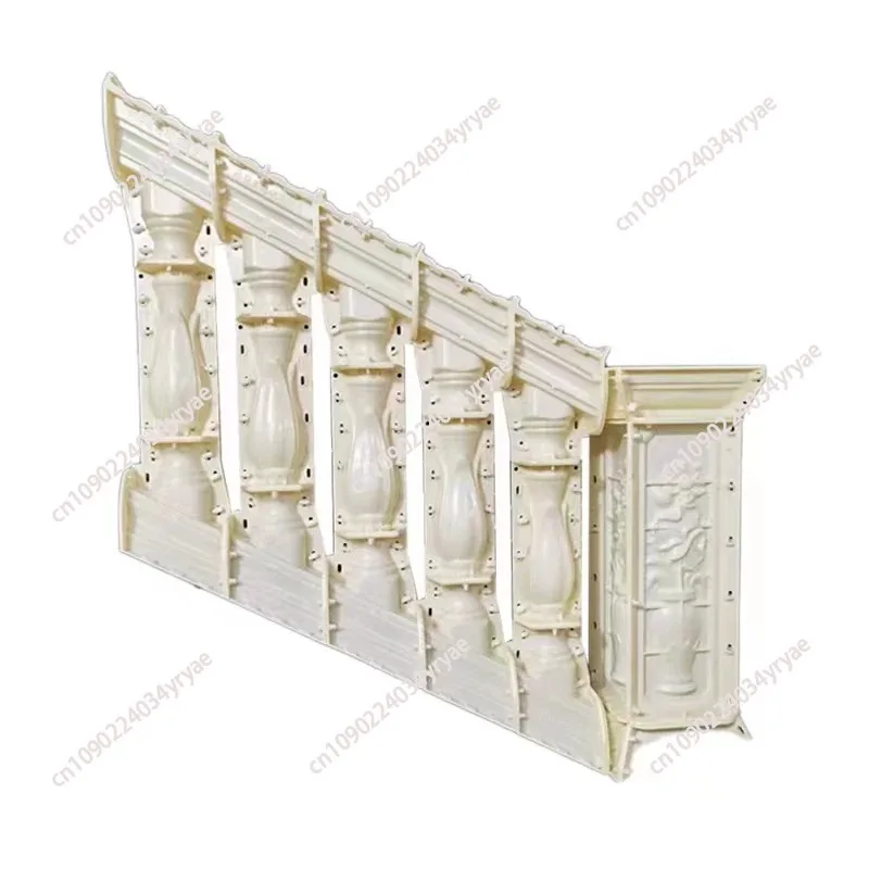 Concrete Fence Form Railing Mold, Casting Mold, Decorative Handrail, Vase Column, 89cm, Stair Bevel Terrace,ABS