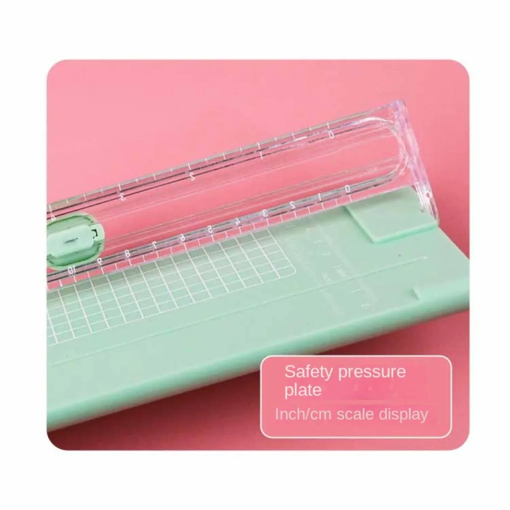 Nuova tagliatrice di carta bidirezionale Piccola macchina da taglio per foto per forniture per ufficio Tagliacarte portatile per album