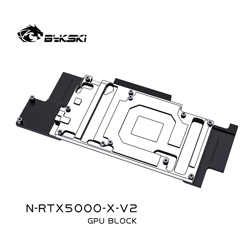 Bykski GPU Block Use for Leadtek RTX5000 Graphics Video Card Water Cooling/All Metal Copper Radiator N-RTX5000-X-V2