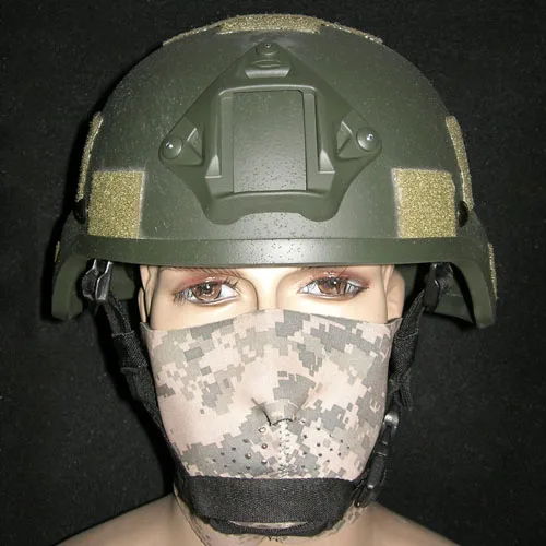 

Tactical MICH 2000 Helmet Hunting GFRP Helmet Covered Shooting Airsoft Head Protective Gear