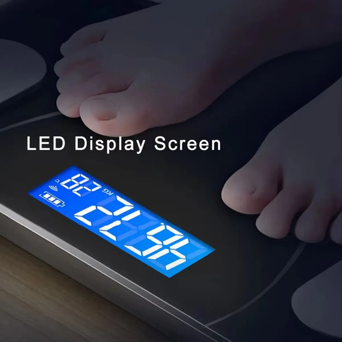 【Promo】Body Fat Scale for Weight Loss Special Intelligent Precision Weight Scale for Girls' Small Electronic Body Fat Scale Pink