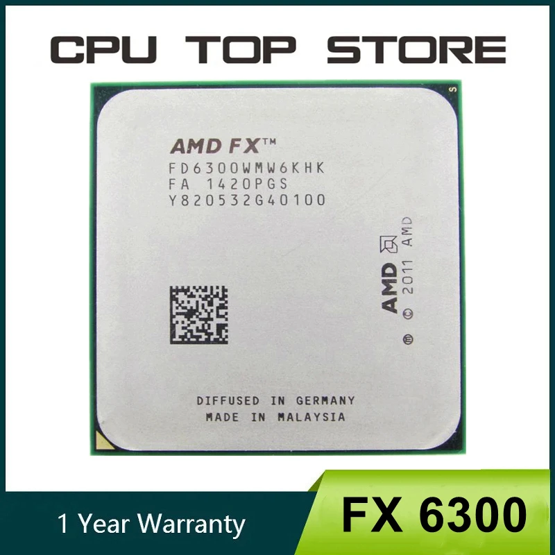 AMD FX6300 FX 6300 3.5GHz Six-Core LGA AM3+ cpu processor