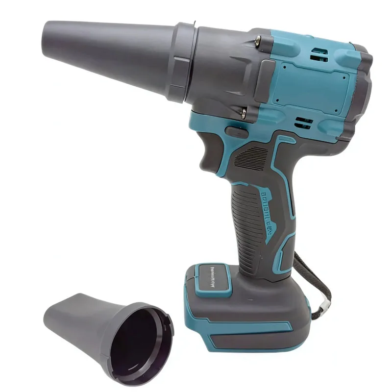 For Makita 18V Battery 2-in-1 Brushless Turbo Blower Jet Fan & Vacuum Cleaner High Speed 110000RPM Handheld Dust Blowing Tool