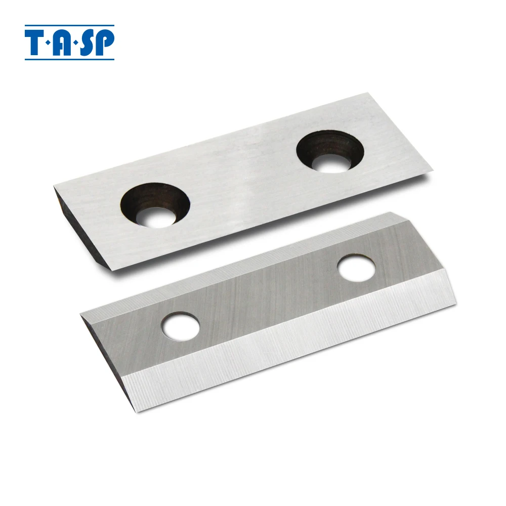 TASP 2 Stück Gartenhäcksler-Ersatzklingen Schneidmesser Kompatibel mit SCREWFIX TITAN TTB3535HR 2500W – Detail 2