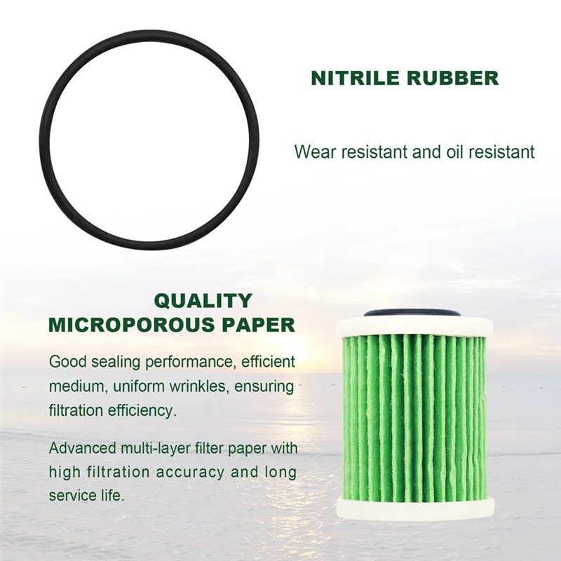 أدوات القارب فلتر الوقود فاصل المياه وجع MT0041 ل 4-السكتات الدماغية 150 إلى 350 حصان 2006 + 6P3-WS24A-01-00 #5