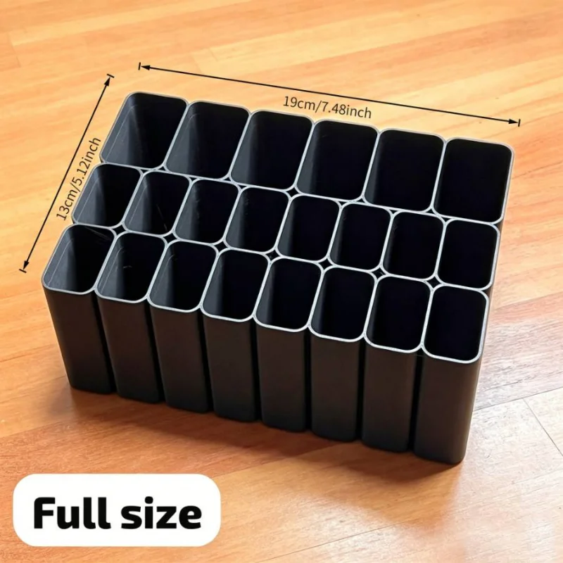 1 Pcs 11/22 Grids USB Cable Storage Box/Tray, Desktop Cable Storage Accessory, Suitable for Desktop Drawers in Homes and Offices
