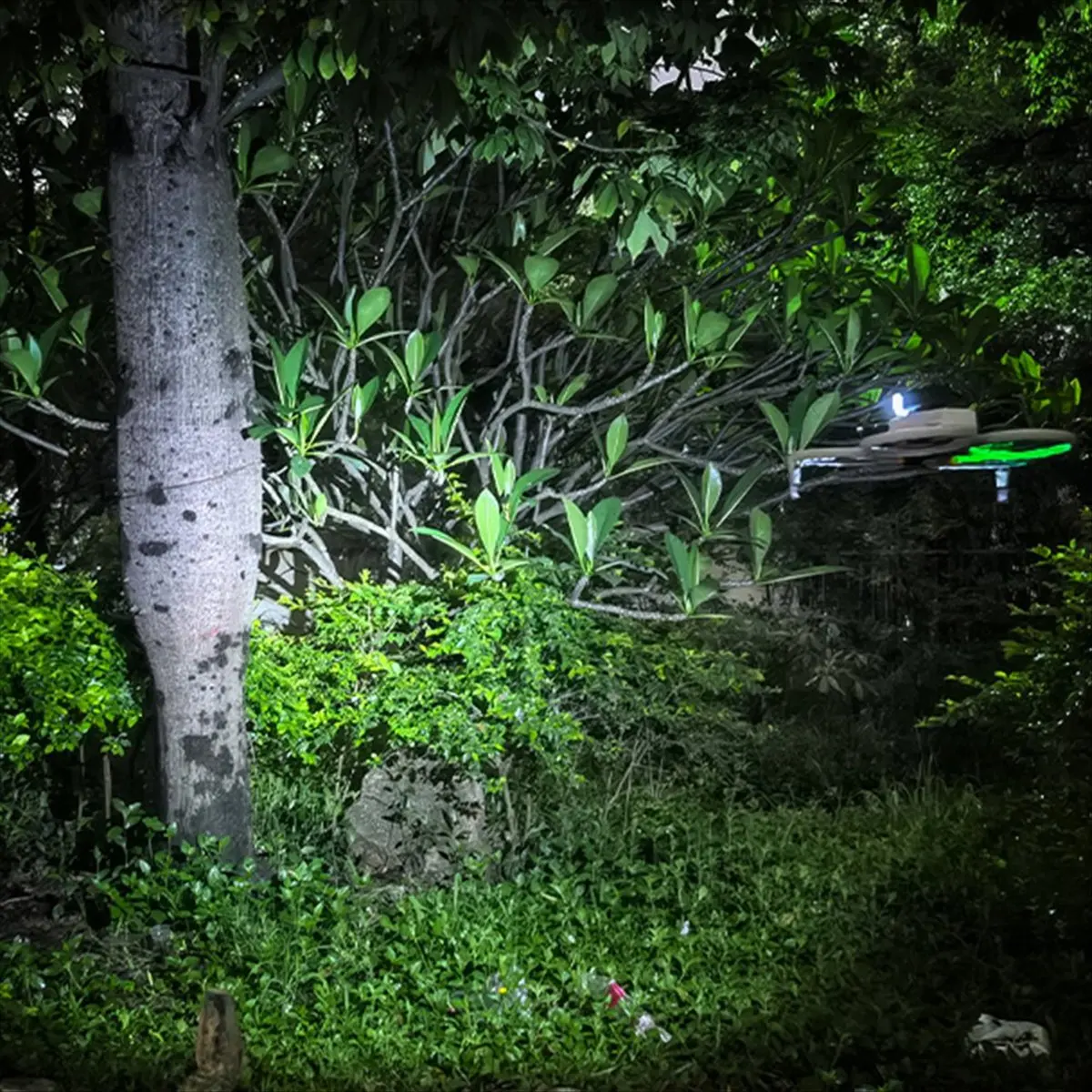 goodDT Searchlight Suitable for FLIP Searchlights and Night Navigation Lights with Bracket Drone Accessories Black+Orange