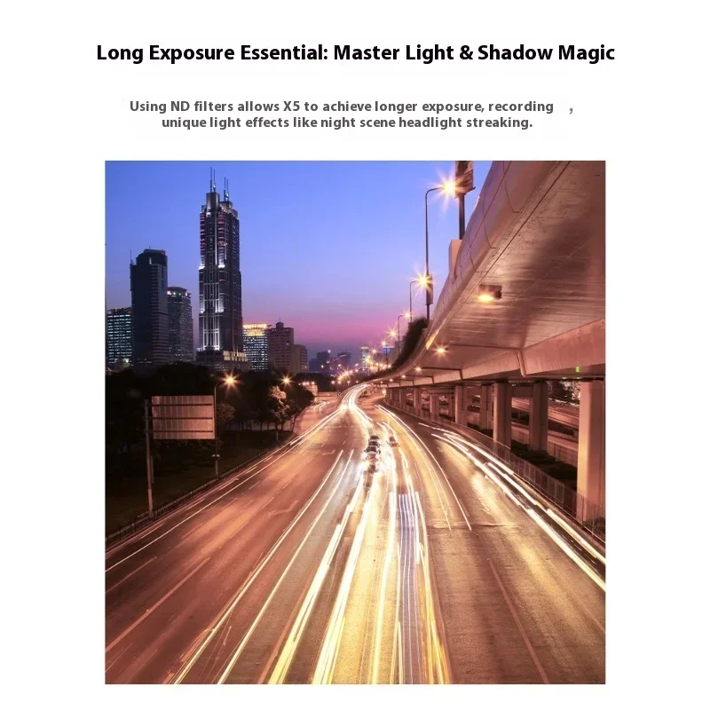 NEEWER لـ Insta360 X5 ND Filter 16/32/64 يعتم عدسة متعددة الطبقات المغلفة بالأشعة فوق البنفسجية مرآة للكاميرا الرياضية التصوير الملحقات #5