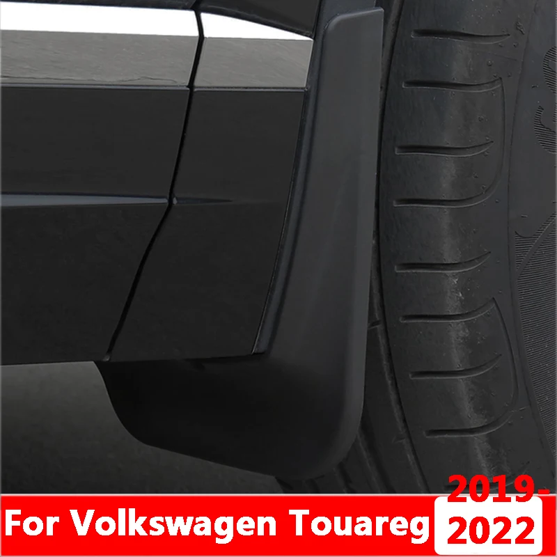 

For Volkswagen Touareg 2019 2020 2021 2022 Car Front Rear Mudflaps Fender Flares Mud Flaps Painted Mudguards Guards Accessories