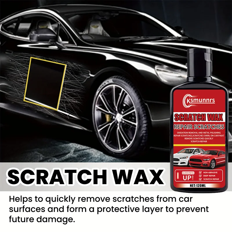 

Набор для ремонта краски от царапин — воск для ухода за автомобилем и восстановления, ремонт и защита вашего автомобиля от царапин и следов за вихрением,