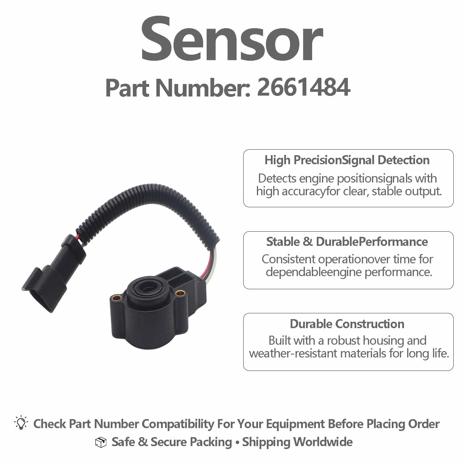 266-1484 2661484 Position Sensor For Caterpillar CAT MTC735 MTC745 MTC755 MTC765 Challenger