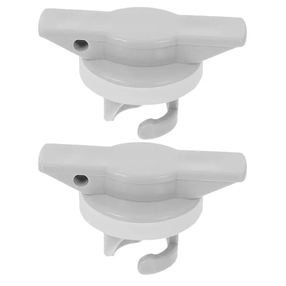

2 Pcs Inflatable Kayak Valve Cover Sun Visor for Car Drain Plug Pvc Track Inflate