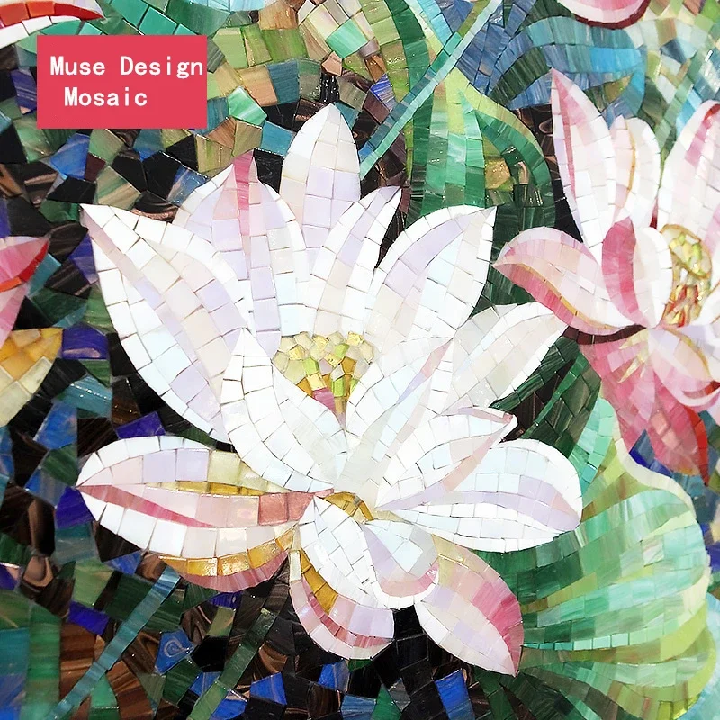fabbrica-fiore-di-loto-mosaico-di-vetro-taglio-a-mano-backsplash-mosaico-piastrella-murale-divano-dell'hotel-sfondo-muro-ingresso-bagno