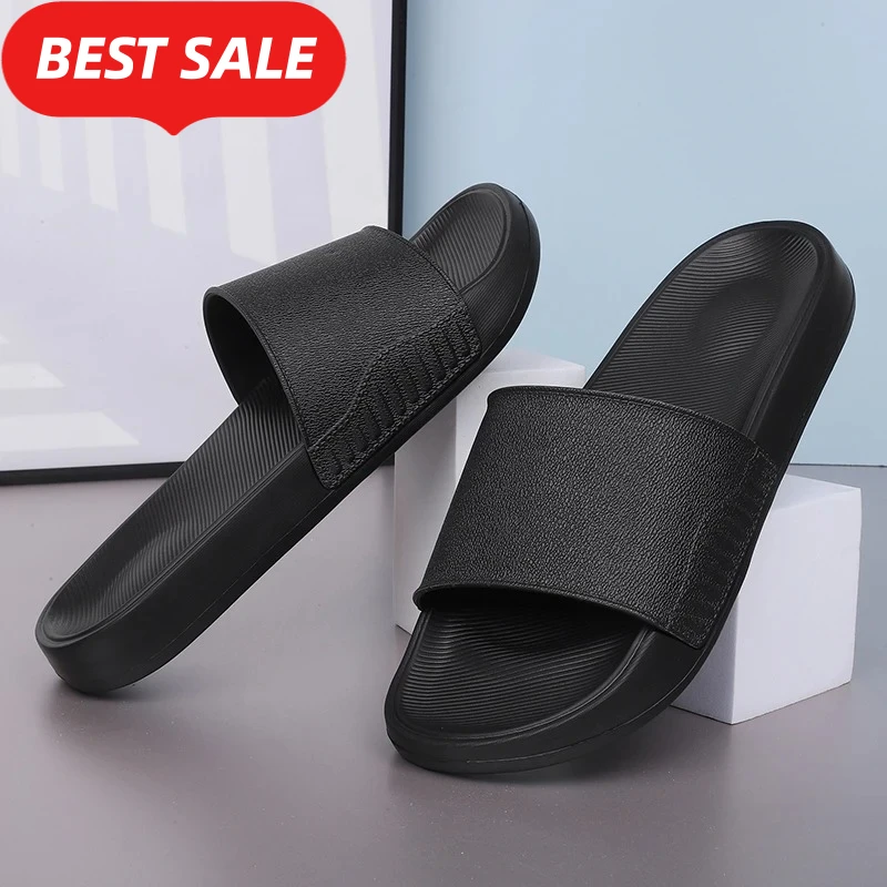 

Мужские шлепанцы Y2K из ЭВА с одной лямкой, удобные, с противоскользящим дизайном, черно-белые, идеально подходят для повседневного использования, размеры 39-46