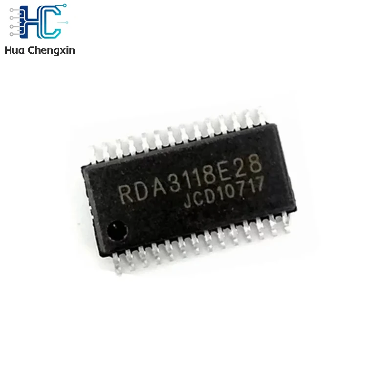 10PCS RDA3118E28 TSSOP28 Audio block chip IC High quality New