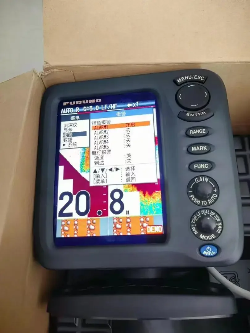 جديد FURUNO FCV-688 FCV-628 سونار 5.7 بوصة شاشة متعددة الألوان LCD اليابان مع وظيفة القياس