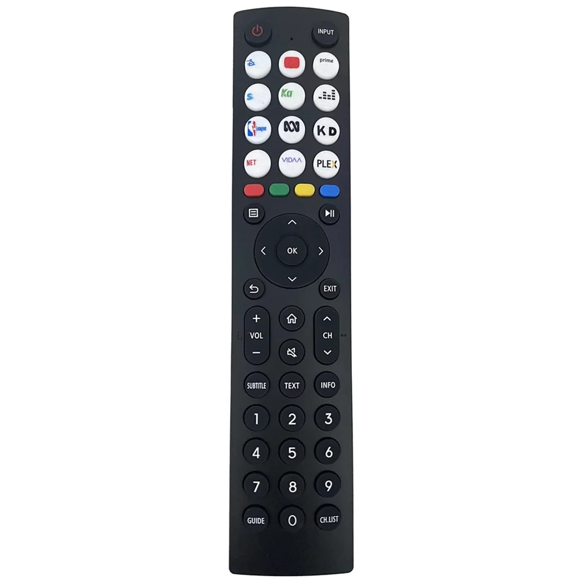 ABSQ-EN2B36H Remote Control Replacement for Hisense Smart TV 32A4H 43A4H 40A4H 32A4HAU 40A4HAU 58A6HAU