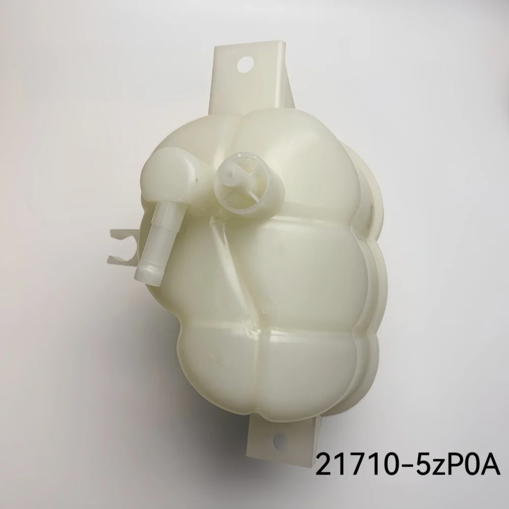 ABS Plastic Radiator Coolant Reservoir for Nissan Patrol Y62 Engine Compartment 21710-5ZP0A White Expansion Tank