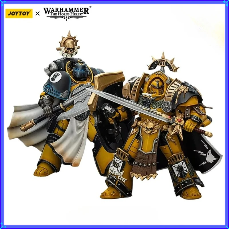 

JOYTOY Warhammer 40K Imperial Fists Librarian Consul Legion Praetor Tartaros Terminator Armor 1 18 Action Figure Model