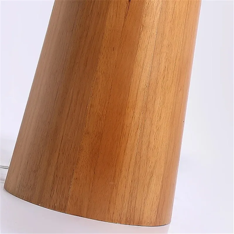 Tapered Oak Wood Floor Lamp Wabi-sabi Vintage Floor light for Living Room Bedroom Study Tea House Cafe Solid Wood table Lamp