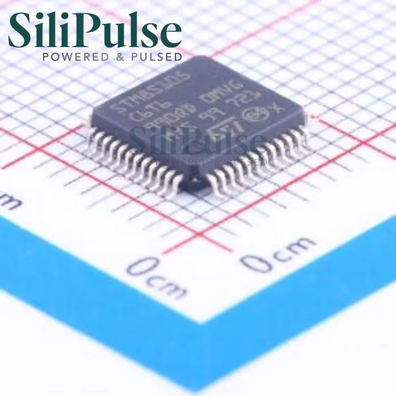 (5-20pcs) STM8S105C6T6TR LQFP-48(7x7) 100% Original In Stock (MCU/MPU/SOC) 38 2KB STM8 32KB