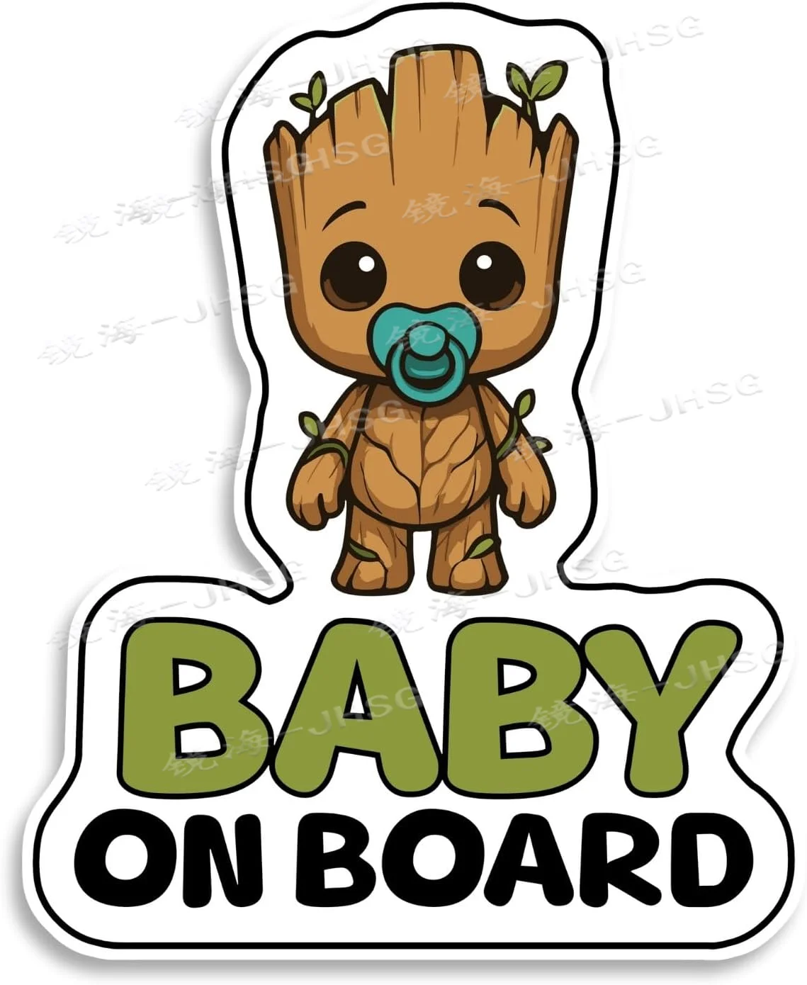Baby on Board Waterproof and UV Resistant Car Baby Stickers, Durable Safety Awareness Signs - view 4