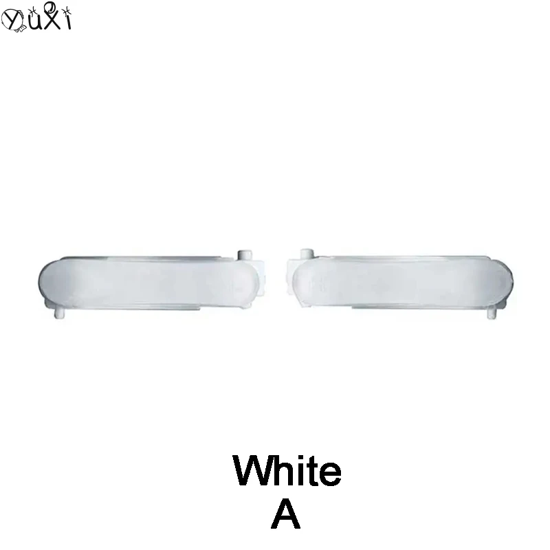 Yuxi 1คู่สำหรับคอนโซล2000ด้านซ้ายขวา LR ปุ่มทริกเกอร์อะไหล่ตัวครอบกุญแจ L R ส่วนซ่อมปุ่มพลาสติกที่อยู่อาศัย