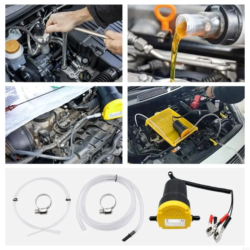 M76E Automatische Ölsaugpumpe 12V 60W für Fahrzeugmaschinen Bootsmotor Ölablasswerkzeug – Detail 5