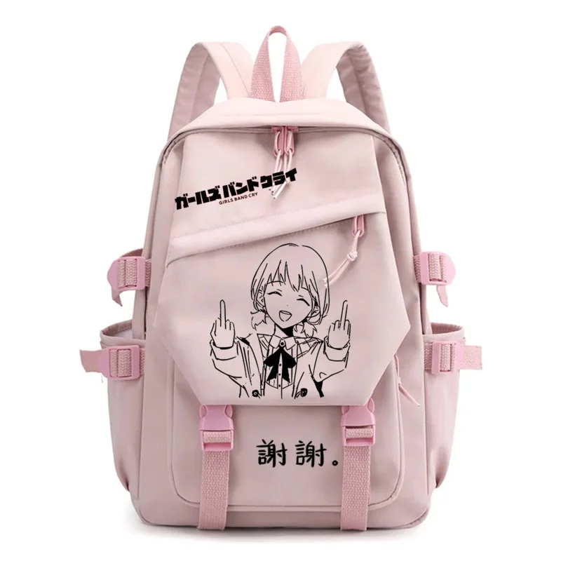 New Girls Band Cry Awa Subaru Merch Schoolbag Print Backpack Boys Girls Large Capacity Backpacks for Middle School Students Bags