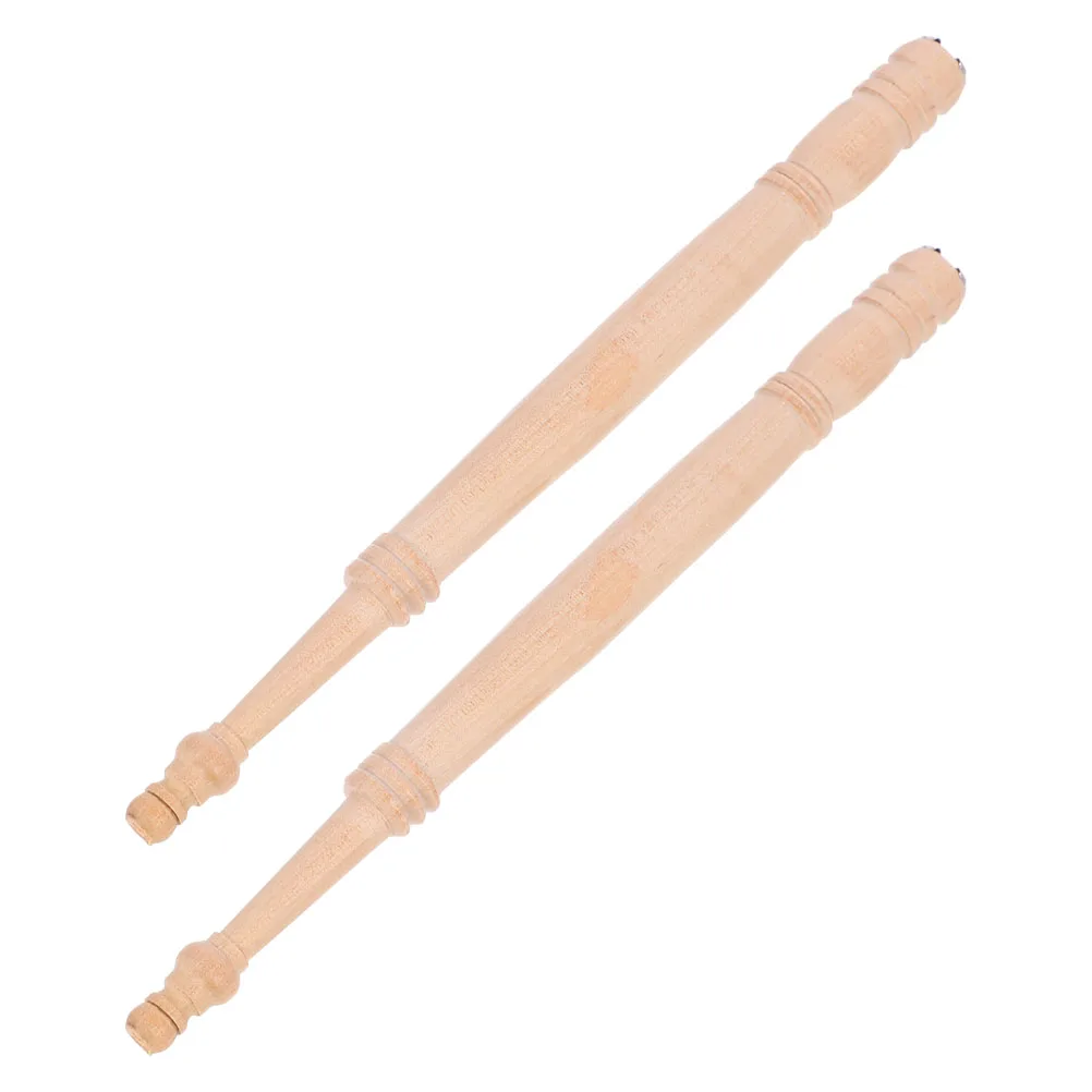 2 Pcs Calligraphy Pen Holder Bamboo Pencil Extender Extendable Crayon Rod for Women Artistic Drawing Tool InterchangeableNib