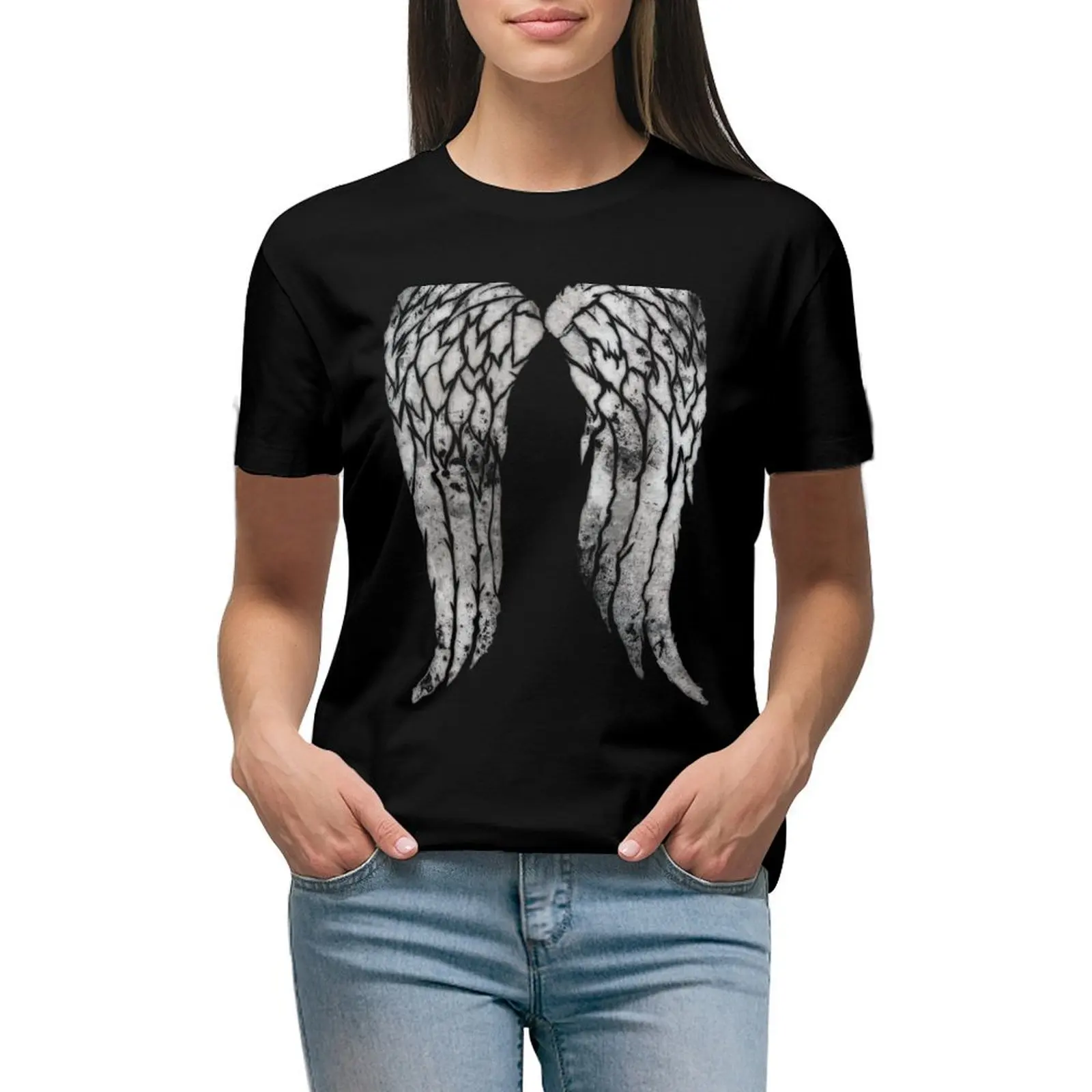 

Wings of Dixon T-Shirt customs design your own aesthetic clothes anime oversized black t shirts for Women