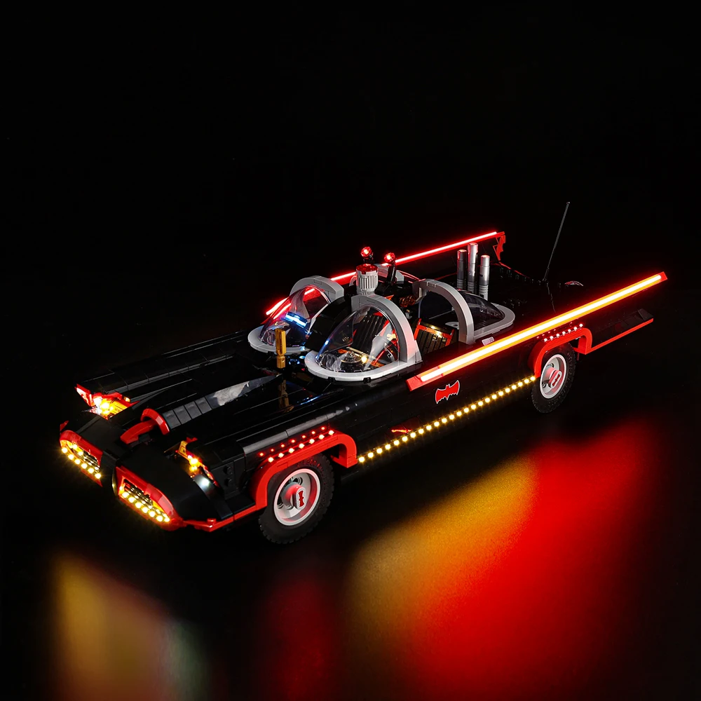 

Lighting Set For LEGO The Classic TV Batmobile Super Heroes RC Version Not Include Building Block (Only Led Light Kit)