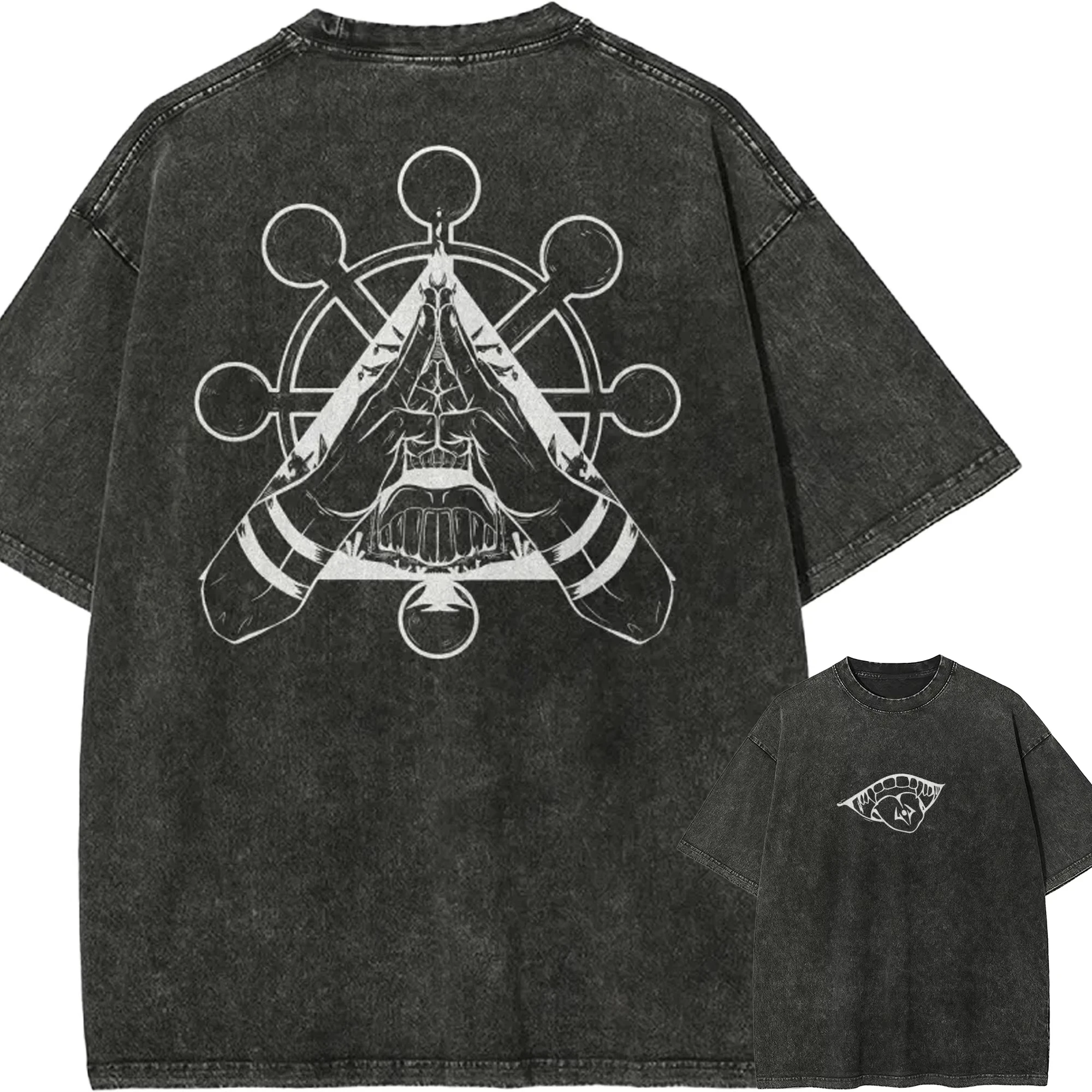 Kaos Vintage Washed Jujutsu Ka - Women'S Shoes For Crews ulasan dan harga