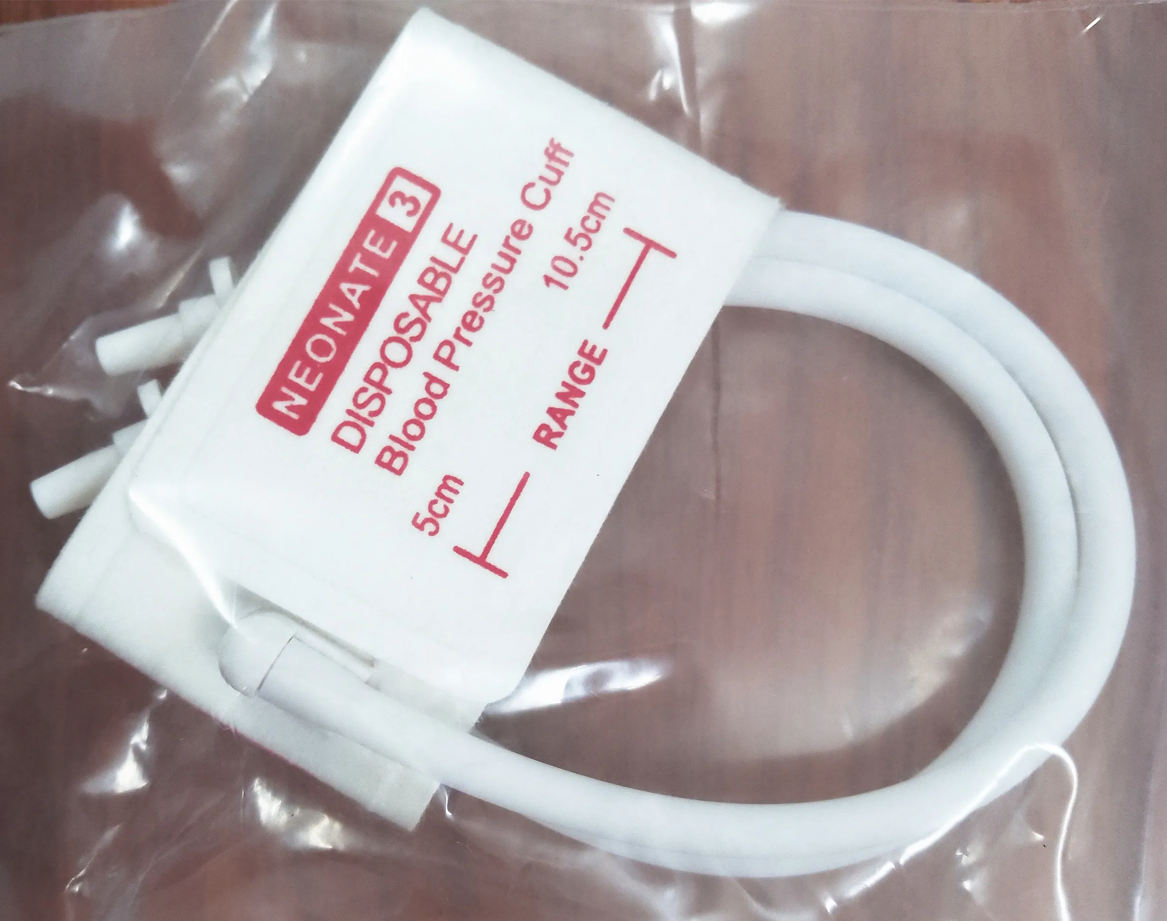 free shipping1pcs Veterinary blood pressure cuff disposable blood pressure cuff two tube non woven neonatal nibp cuff