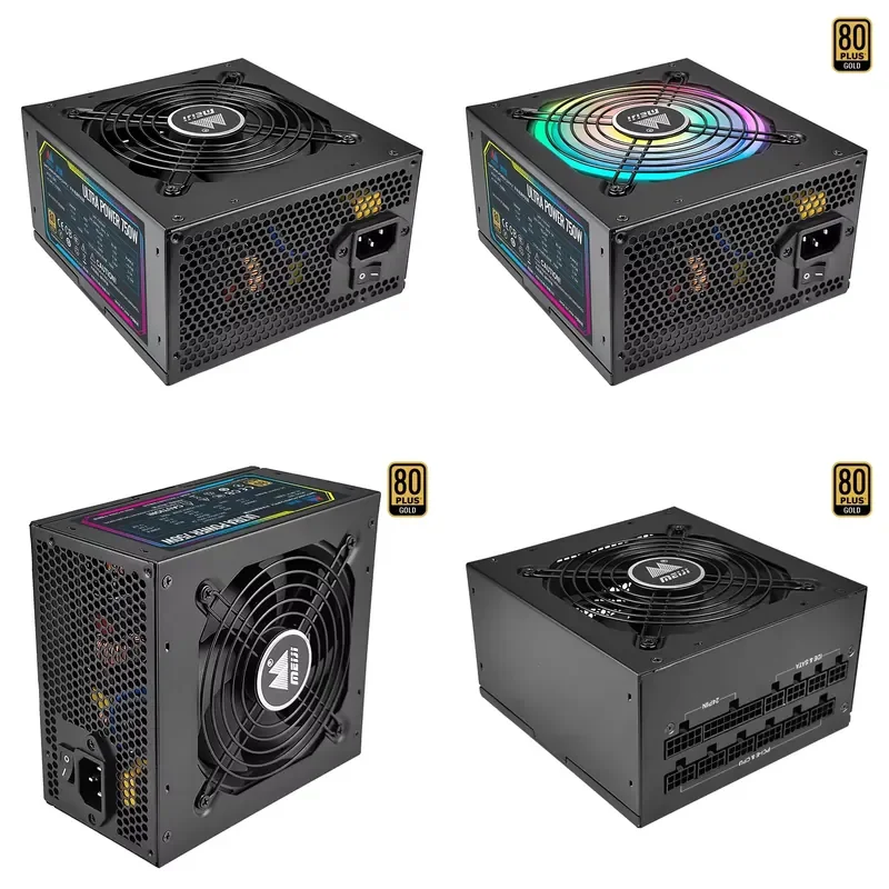 【CHIMU HOME】 750W Gold Medal Fully Modular Power Supply with 8pin Connector