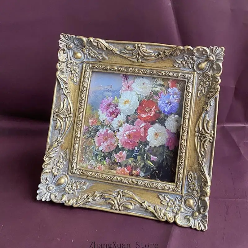 European Antique Gold Decors Photo Display Frame For Living Room Bedroom Decors 3XUF – Detail 2