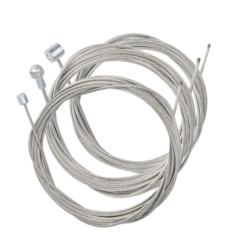 

5pcs 1.7/2M MTB Bicycle Brake Line Bike Stainless Steel Gear Shift Cable Road Bike Speed Line Fixed Gear Inner Cable Line Wire
