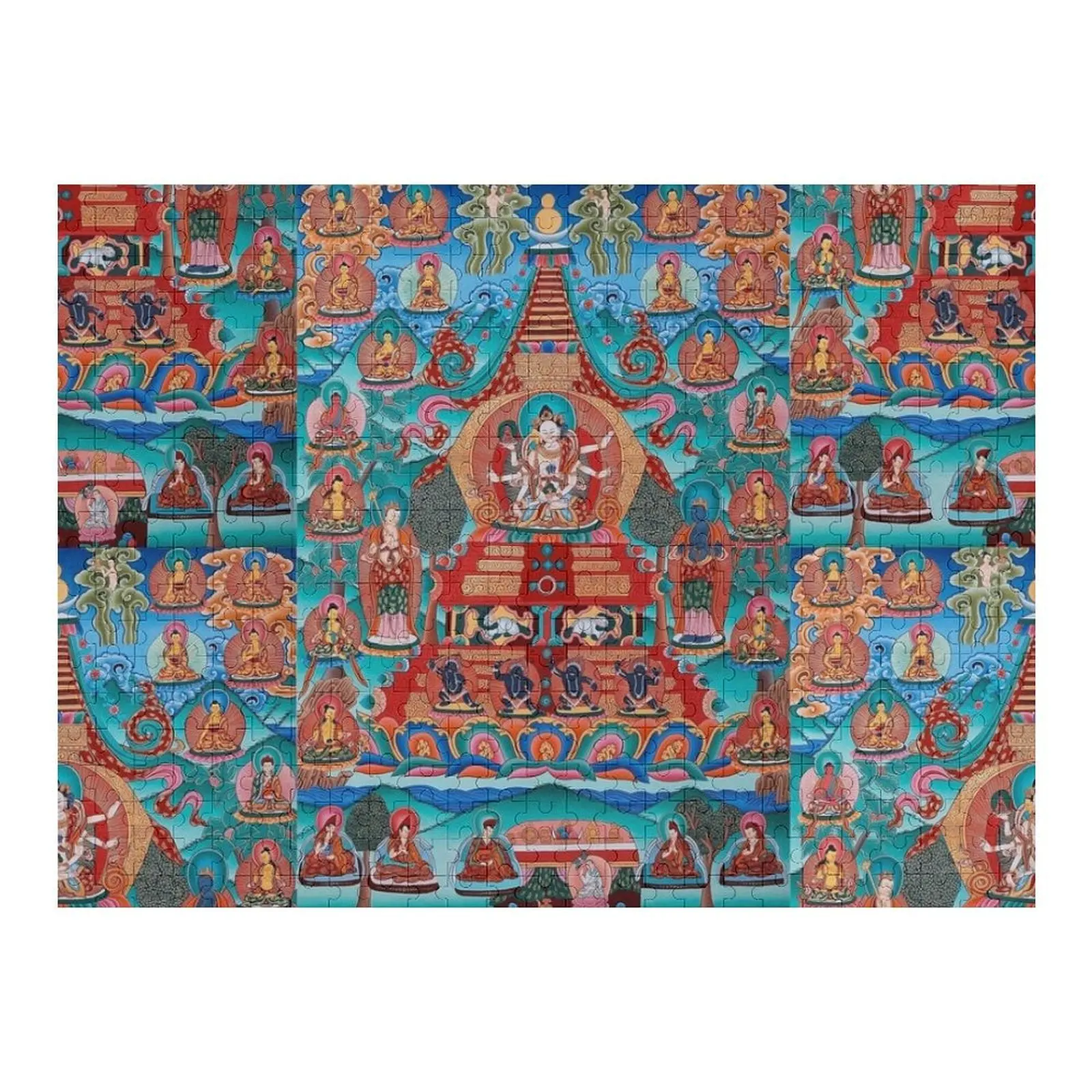 

Мандала 179 Пазл Vijaya Stupa Персонализированные рождественские подарки Создание искусства Пазл