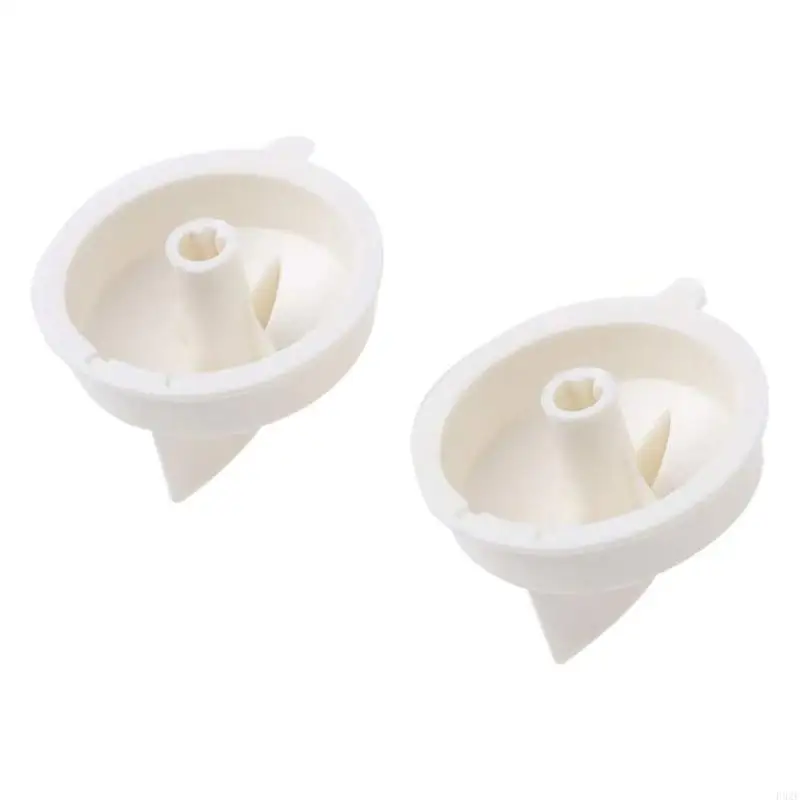 Pack F92F 10 boutons bouton en plastique D boucles trous en forme bouton remplacement bouton d'interrupteur
