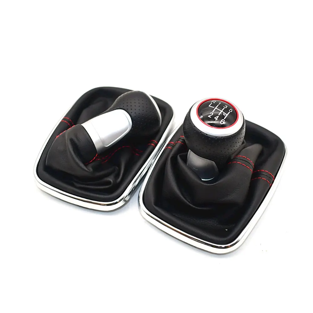 5/6 Speed car Gear Shift Knob Stick Head Gear Shift Lever Handle for Volkswagen VW Golf 4 IV MK4 GTI R32 Bora Jetta 1999-2004