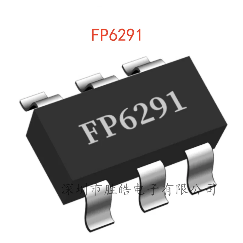 (10PCS)  NEW  FP6291LR-G1   FP6291     1A/5V  Special Boost IC for Mobile Power Supply   SOT23-6  Integrated Circuit