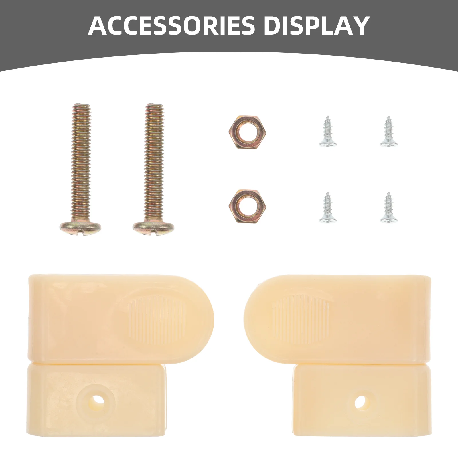 1 セットのベビーゲート交換部品プラスチックラッチベビーベッドガードバーバックルベビーサークル固定器ベビーゲート取り付け安全ゲート F