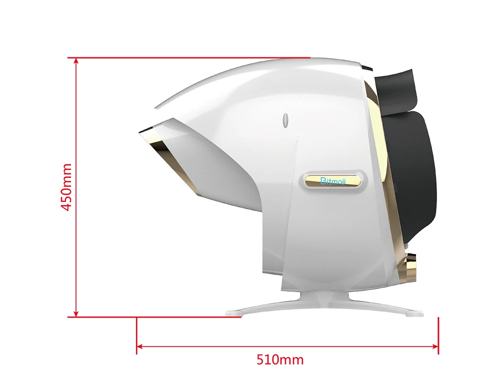 Portable facial skin detector analyzer face machine facial scanner diagnosis skin tester analyzer