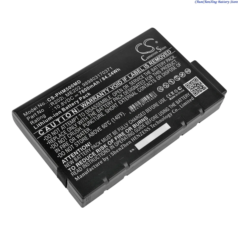 

10.8V 7800mAh Medical battery R202i ME202 ME202A ME202H ME202B for Philips 863302 863303 863304 863317 863320 863321 863322+TOOL