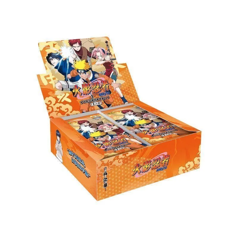 KAYOU Genuine Naruto Cards Anime Naruto Blind Box Collection Card