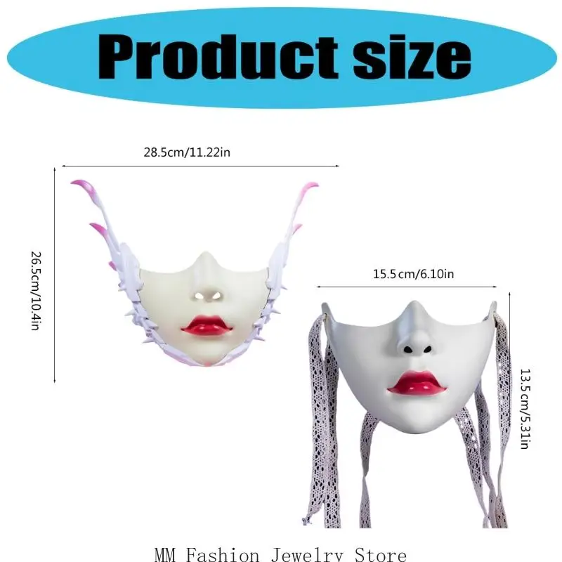 Winged Masquerade Mask Mechanical Mask Half Face Mask For Women Men Halloween Cosplay Masquerade Costume Accessories